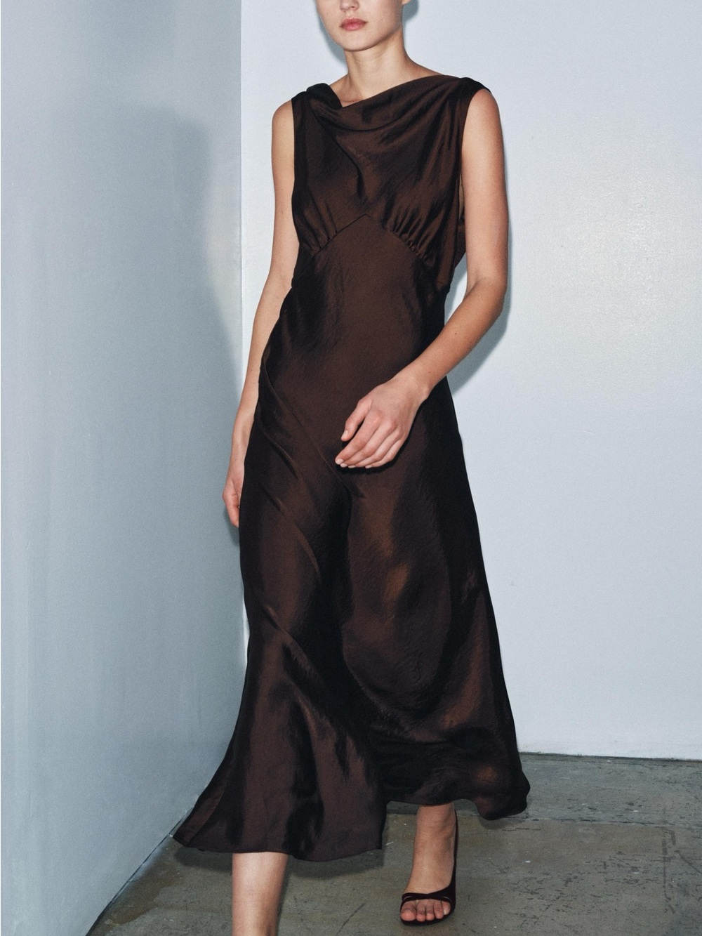 Zara Satin Dress